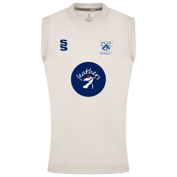 BLAST SLEEVELESS WOMENS SWEATER-Ivory