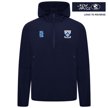 Dual Elite 1/4 Zip Hoody / Rain Jacket : Navy
