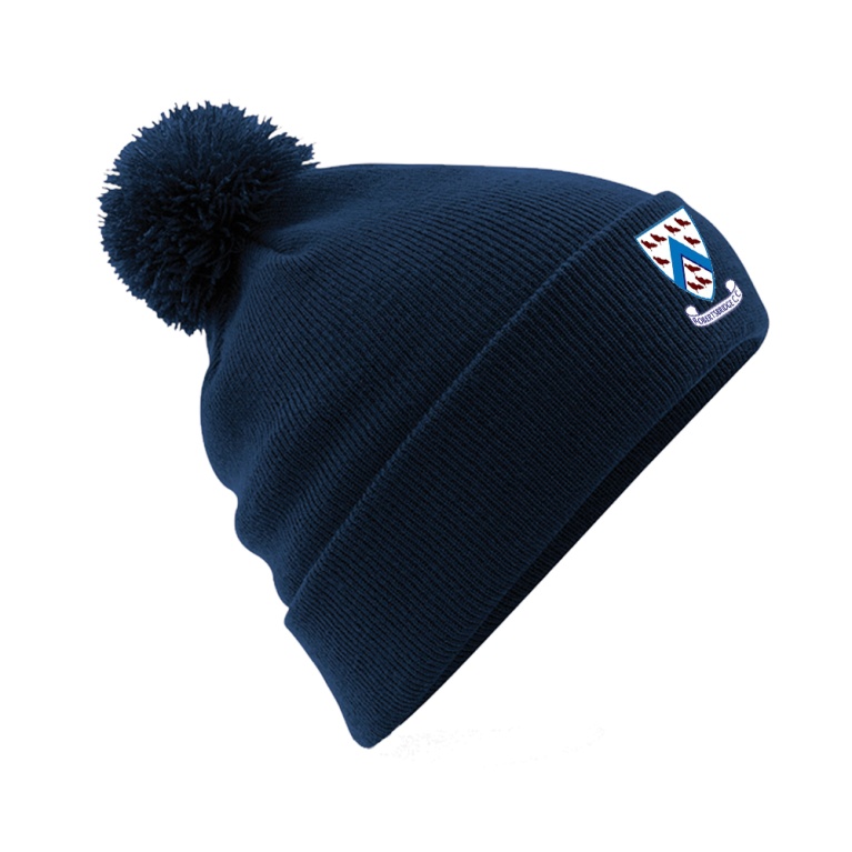 Original Pom Pom Beanie : Navy